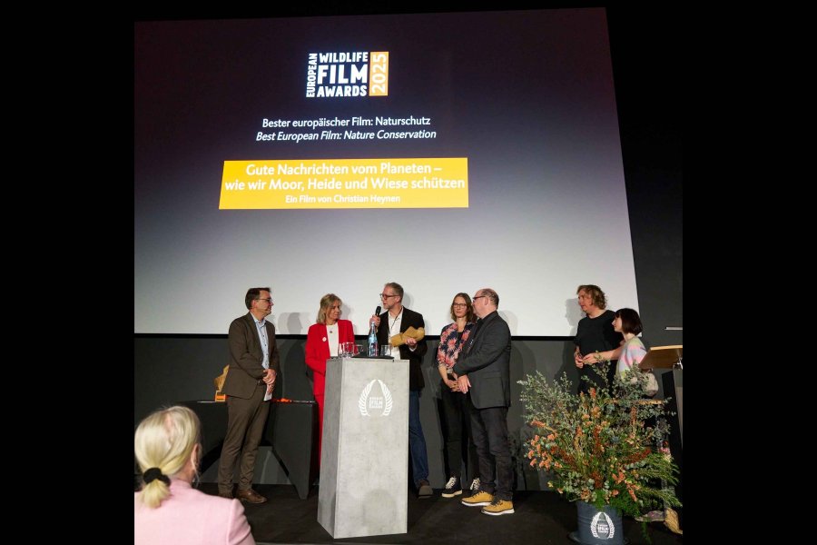 Die Preisträger Christian Heynen, Tanja Winkler und Thomas Weidenbach