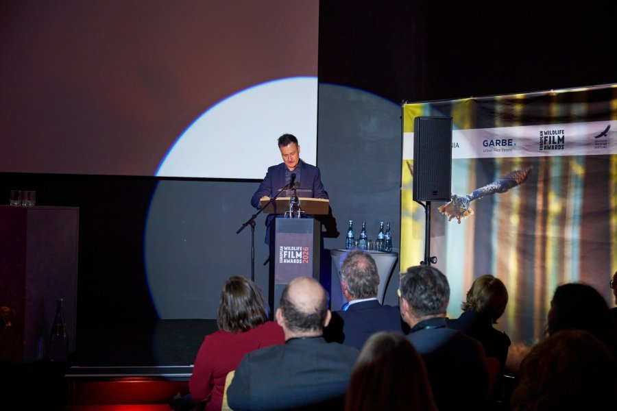 EWFA Director Ivo Bozic welcomes the audience