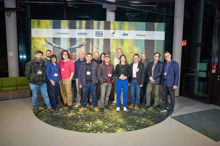 Nominees 2026 und Wettbewerbsleitung (v. l. n. r.): Dominique Mertens, Alexander Kornelsen, Susanne Lummer, Lilou Lemaire, John Murray, Nuno Sá, Nathanaël Friloux, Jan Haft, Melanie Haft, Zoltan Török, Christian Baumeister, Sylvi Hoschke, Erik Baláž, Karol Kaliský, Patrick Centurioni, Ivo Bozic